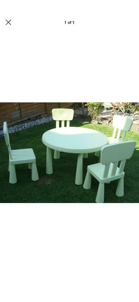 kids table and chairs gumtree